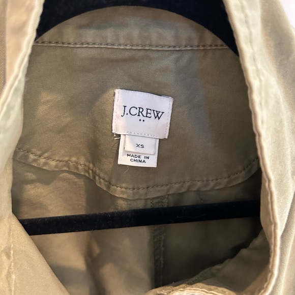 Olive green jcrew jacket - like-new condition - Picture 3 of 3